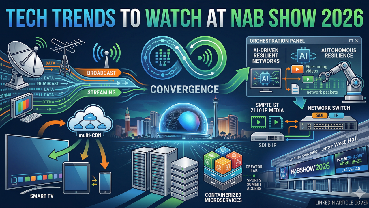 The Convergence is Here: Tech Trends to Watch at NAB Show 2026
