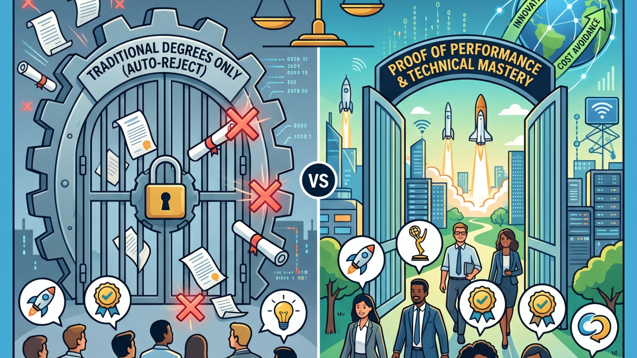 The Self-Inflicted Talent Shortage: Why the Tech Industry Must Hire for Performance, Not Pedigree