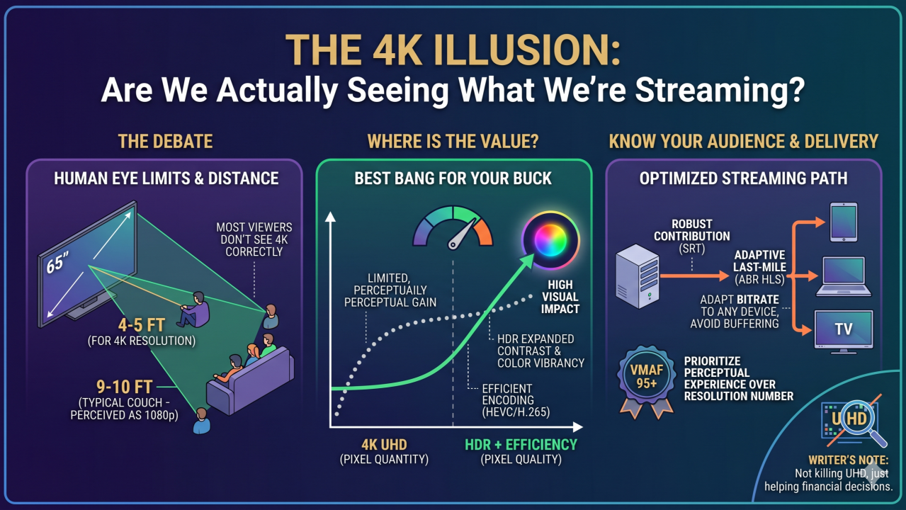 The 4K Illusion: Are We Actually Seeing What We’re Streaming?