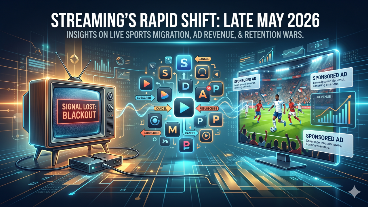 The State of Streaming: Top 3 Industry Shifts from Late May 2026