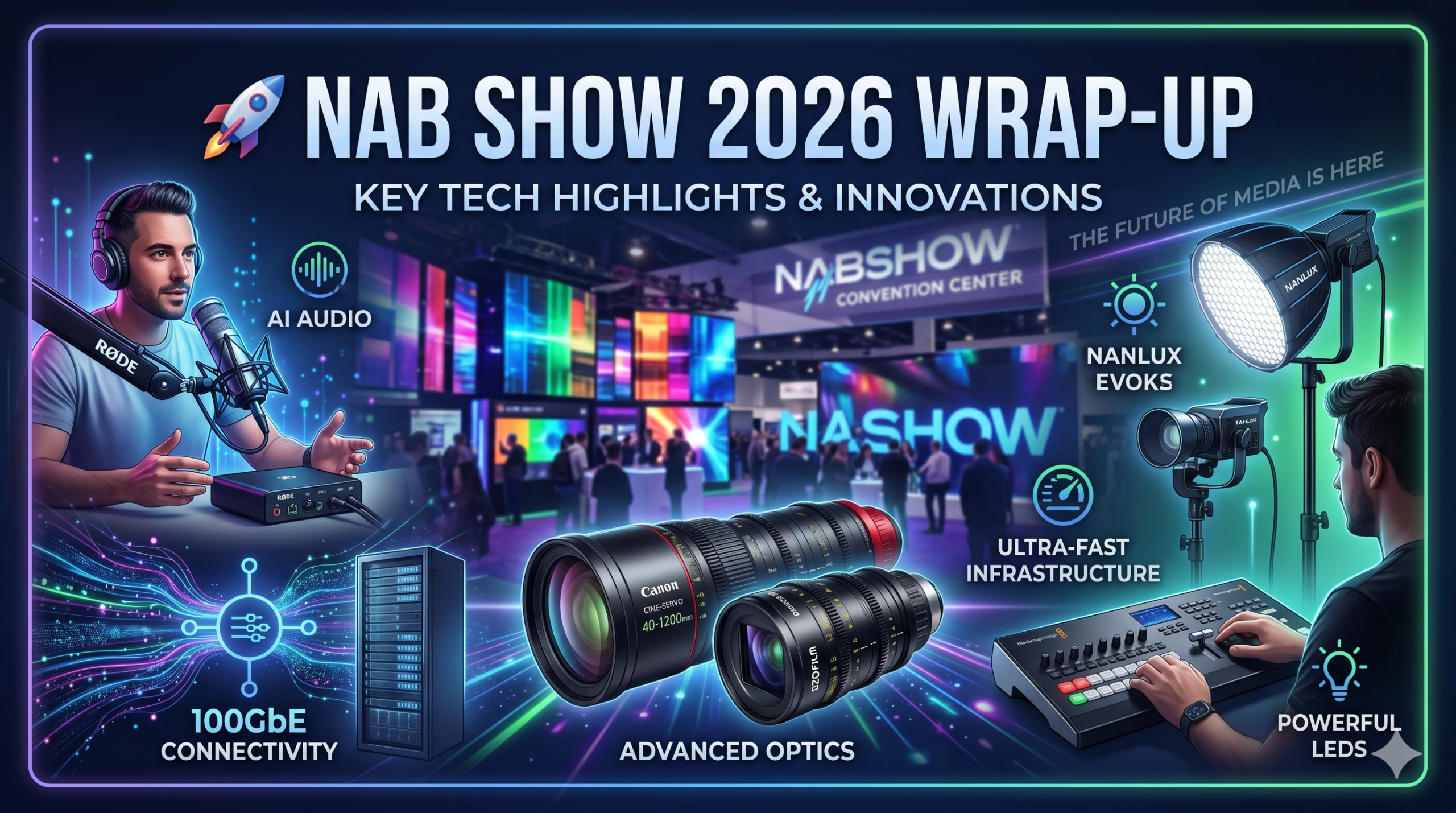 That’s a Wrap on NAB Show 2026! Here’s the Tech That Blew Us Away.